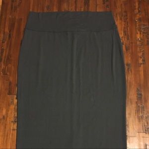 Eileen Fisher Fold-Over Maxi Skirt